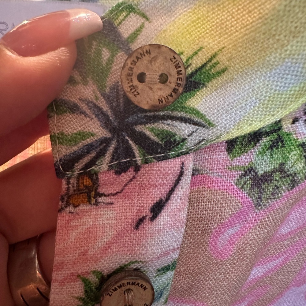 Zimmermann Multicolor Tropical Print Fabric - Picture 6 of 14